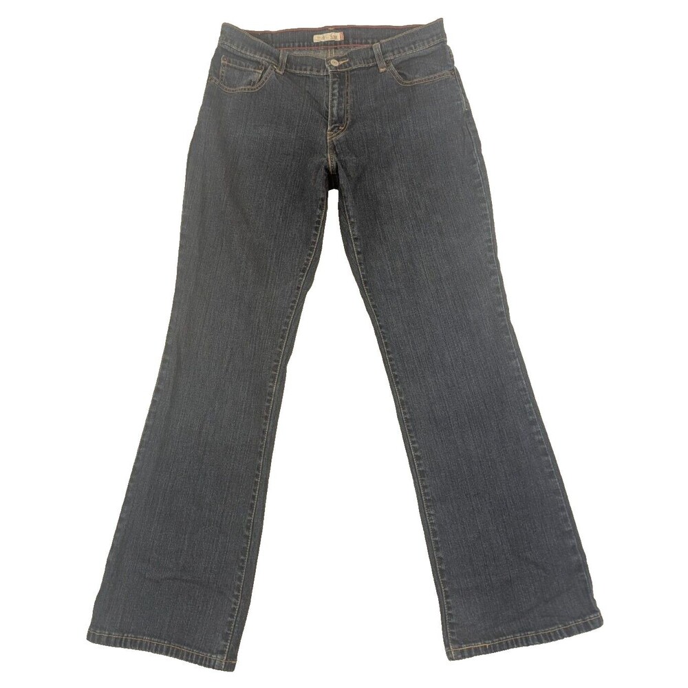 Levi's 550 Womens Jeans Relaxed Bootcut 12M 31x30 Blue Dark Wash Denim WPL-423